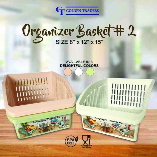 Organizer Basket 2 - Golden Traders