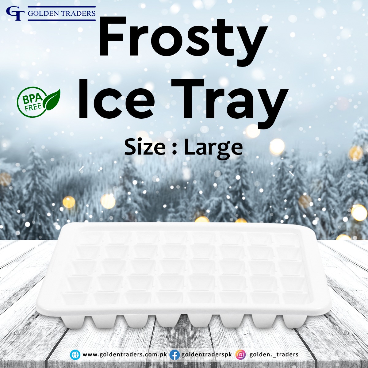 Frosty Ice Tray Large