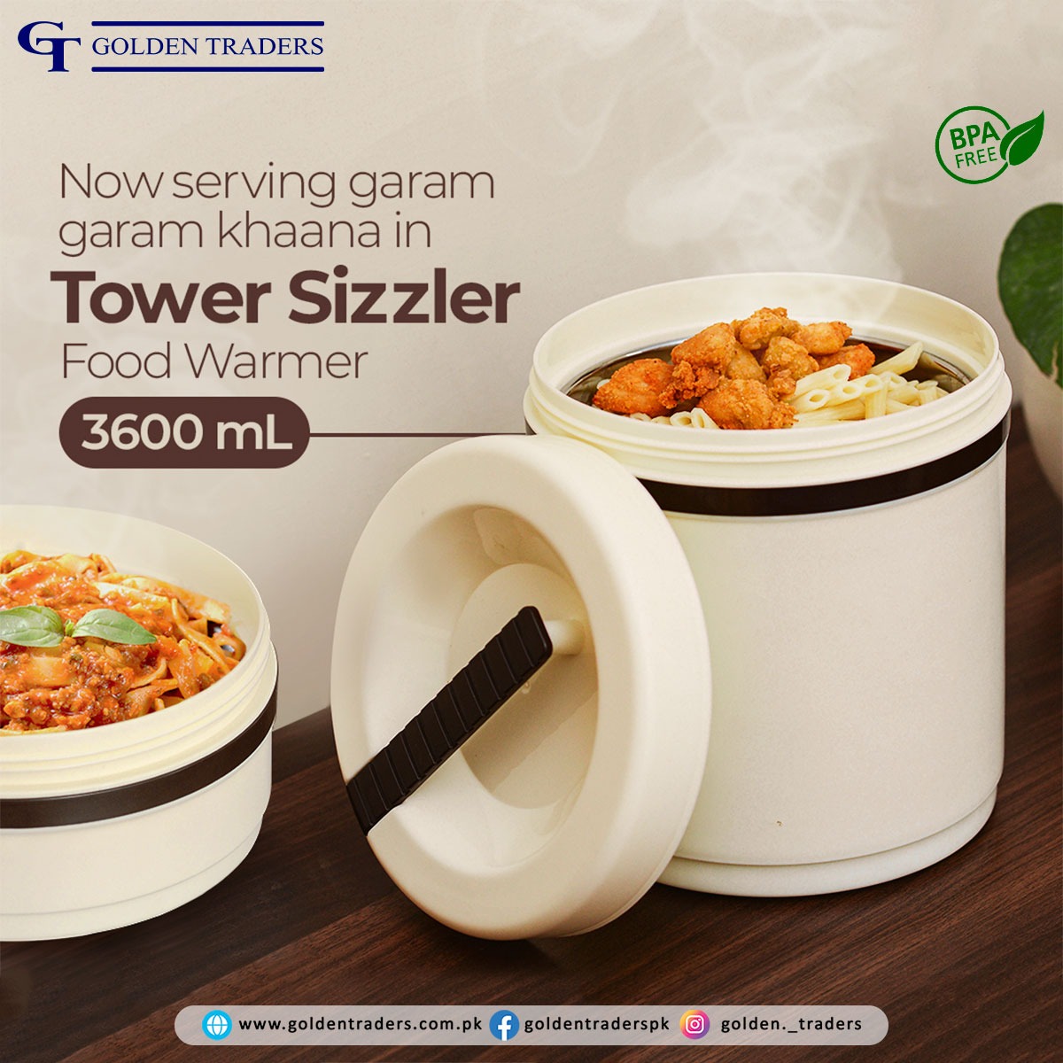 Tower Sizzler Food Warmer