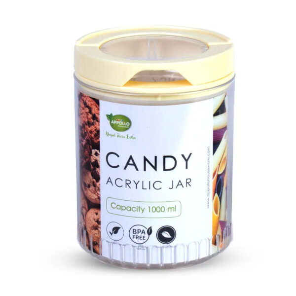 Candy Acrylic Jar 1000ml Large