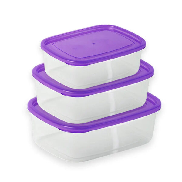 Crisper Food Container 3 Pcs Set