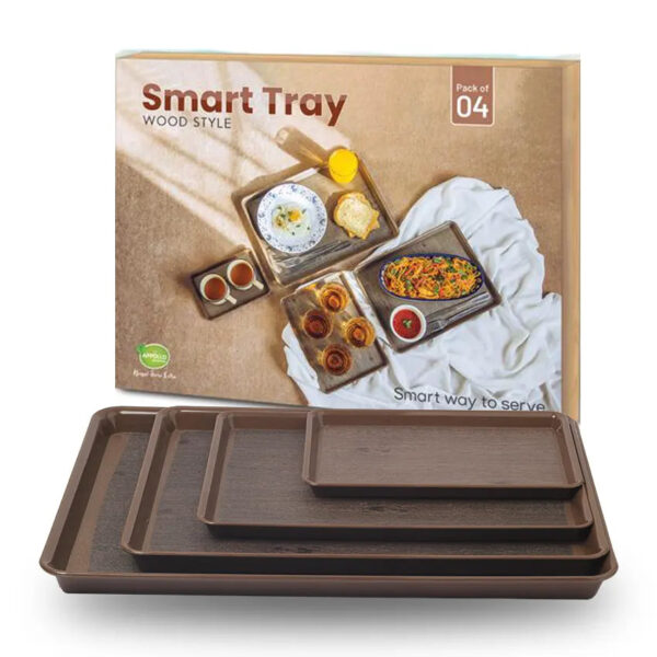 Smart Serving Tray - 4 Pcs