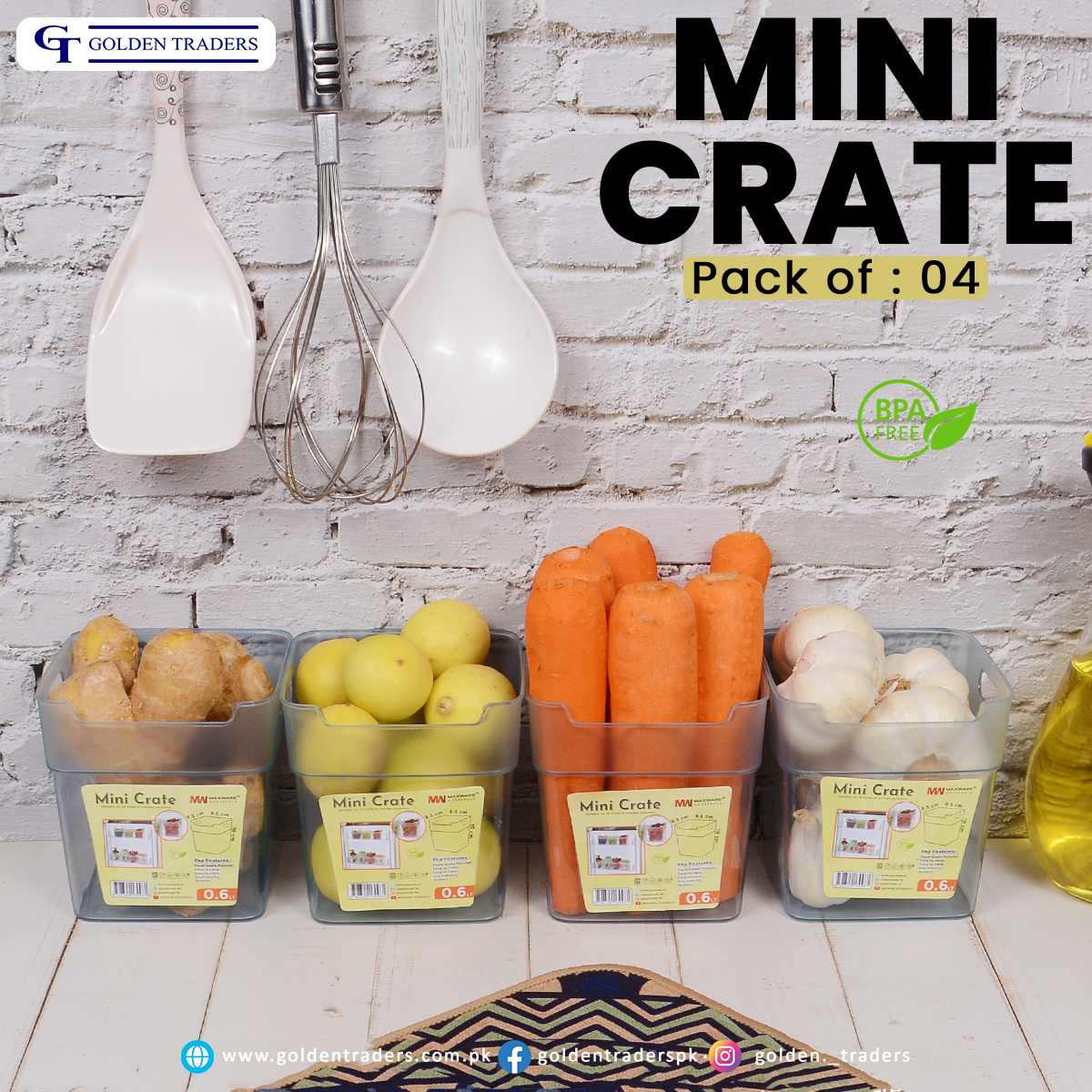 Mini Crate by Golden Traders