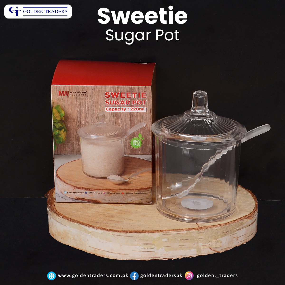 Sweetie Sugar Pot